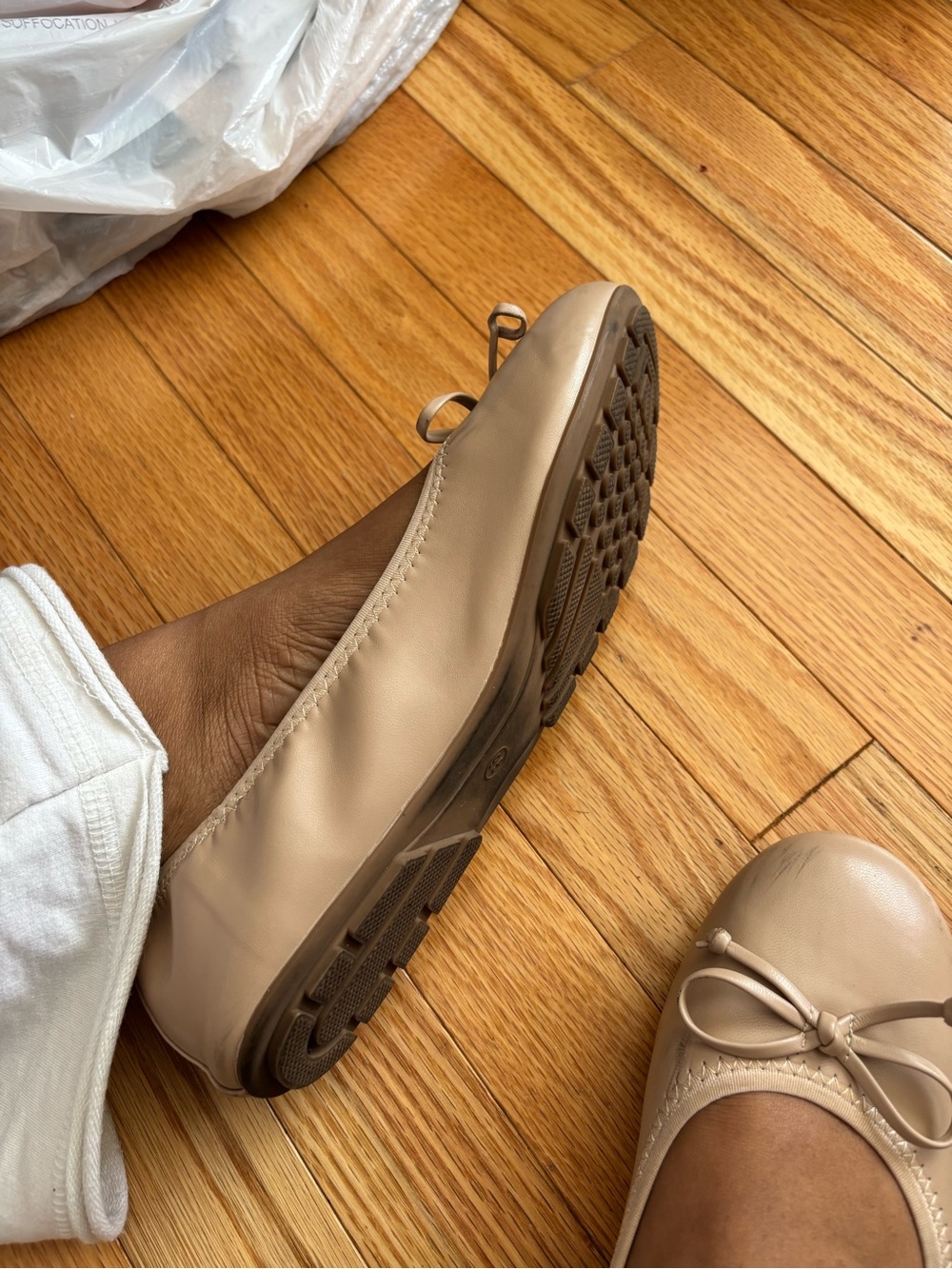 Daily Worn In Flexible Ballet Shoes - Picture 11 of 12